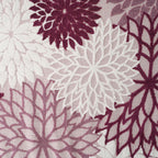 LIVMORE Patterned Blanket (Size 200x1 cm) - Burgundy_8627880_1