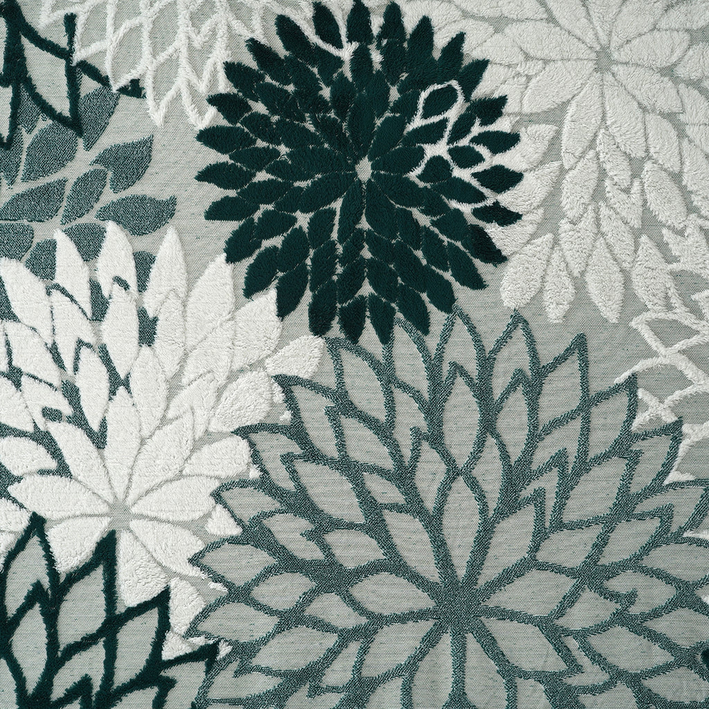 LIVMORE Patterned Blanket (Size 200x1 cm) - Dark Green_8627889_1