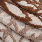 LIVMORE Patterned Blanket (Size 200x1 cm) - Beige_8627891_3