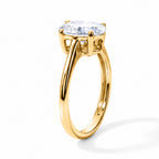 Luxuriant 9K Yellow Gold VS Lab Grown Diamond EF, VS Solitaire Diamond Ring, Gold Wt.2 Gms  1.008  Ct._8628567_3
