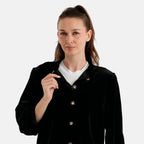 La Marey Patterned Blouse (Size - XL) - Black_8628664_3