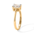 Luxuriant 9K Yellow Gold VS Lab Grown Diamond EF, VS Solitaire Diamond Ring, Gold Wt.2 Gms  1.010  Ct._8628689_2