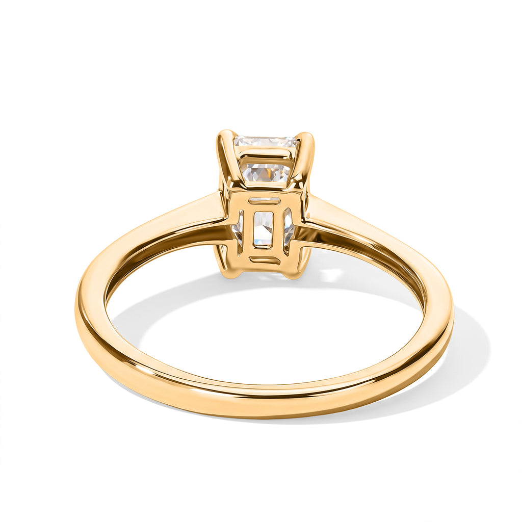 Luxuriant 9K Yellow Gold VS Lab Grown Diamond EF, VS Solitaire Diamond Ring, Gold Wt.2 Gms  1.010  Ct._8628689_3