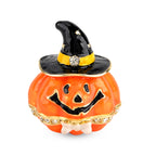 LIVMORE Pumpkin Jewellery Box (Size 5x5x6 cm) - Orange_8628834