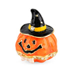 LIVMORE Pumpkin Jewellery Box (Size 5x5x6 cm) - Orange_8628834_2