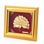 24K Yellow Gold Majestic Peacock Design Ornaments_8629402