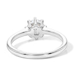 Luxuriant - Lab Grown Diamond (SI/G-H) Solitaire Ring in Rhodium Overlay Sterling Silver 1.00 Ct._8630094_4