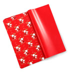 Set of 2 - Christmas Gift Wrapping Paper Sheets (56x56cm) - Red & Dark Green - 40 Sheets Total_8631056_7