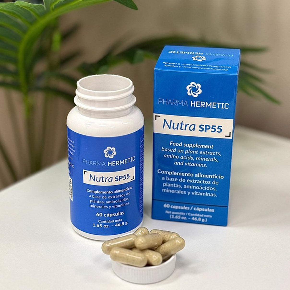 NEW Pharma Hermetic Nutra SP55 Supplement - 60 Capsules 8631859 2