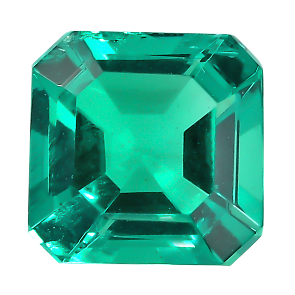 JCK Vegas Close Out- AAA Lab Grown Colombian Emerald Octagon Gemstone (7x7 mm) 1.25 Ct V32635935 0