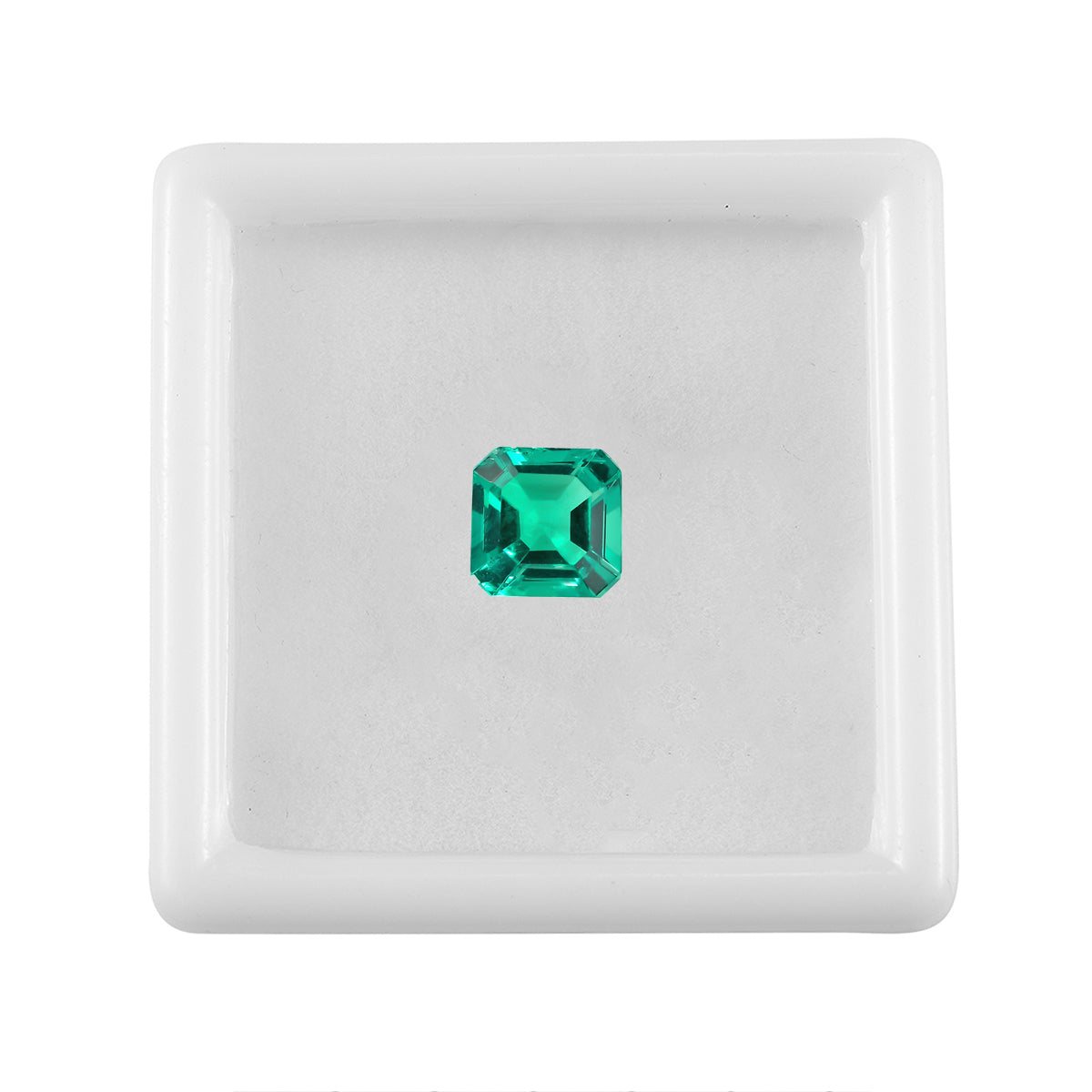 JCK Vegas Close Out- AAA Lab Grown Colombian Emerald Octagon Gemstone (7x7 mm) 1.25 Ct V32635935 4