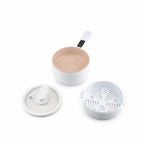 Electric Hot Pot Cooker, Steamer, Non-Stick Frying Pan - 700W - White_8632973_5