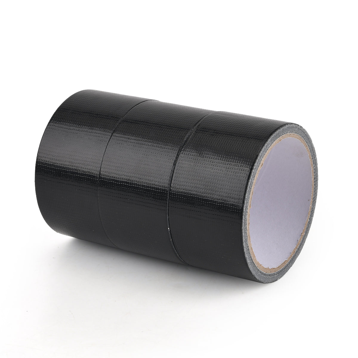 Set of 3 Heavy-Duty Multipurpose Duct Tape Rolls - Strong Adhesive Repair Tape - Black V32667622 2