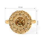 EverTrue - Citrine Solitaire Ring in Yellow Gold Tone_8634861_5