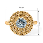 Sky Blue Topaz Solitaire Ring 1.05 Ct._8634899_5
