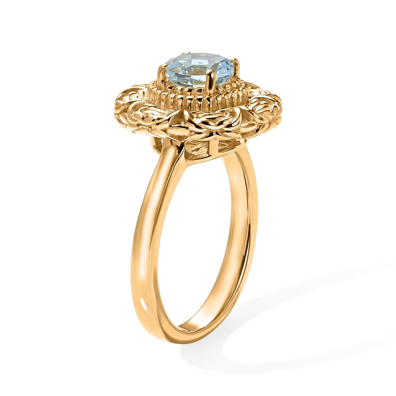 Sky Blue Topaz Solitaire Ring 1.05 Ct. 8634900 2