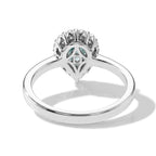 D'Joy - Paraiba Moissanite Halo Ring in Rhodium Overlay Sterling Silver 1.25 Ct._8634938_4