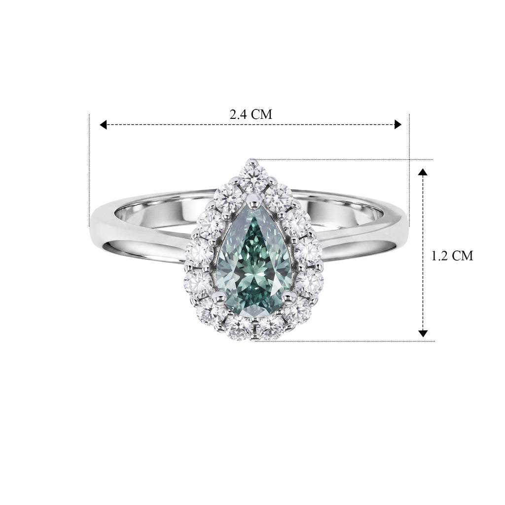 D'Joy - Paraiba Moissanite Halo Ring in Rhodium Overlay Sterling Silver 1.25 Ct._8634938_5