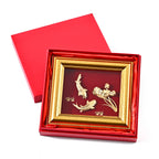 24K Yellow Gold NTGS Certified Foil Painting of Traditional Prosperity & Koi Fish Artwork_8634991_4