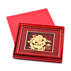24K Yellow Gold NTGS Certified Foil Painting of Traditional Chinese Dragon Artwork_8634993_4
