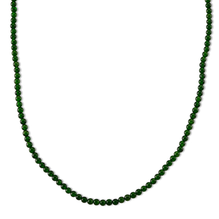 D'Joy - Very Rare AAAA Natural Chrome Diopside Necklace in Gold Overlay Sterling Silver With Lobster Clasp (Size - 20-2 Ext) 85.00 Ct. 8635023 1