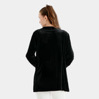 La Marey Patterned Cardigan (Size - XL) - Black_8635107_1