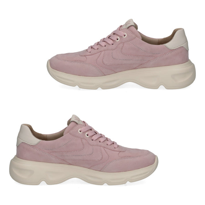 Caprice Womens Chunky Wedge Sole Sneakers (Size 4) - Light Pink 8635237 2