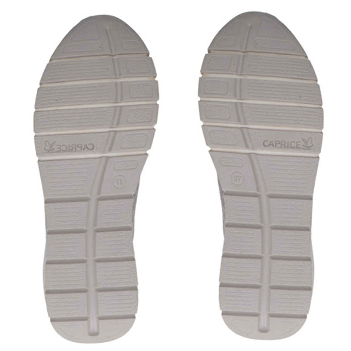 Caprice Womens Slip-On Mesh &amp; Leather Casual Walking Trainer Shoes (Size 4) - Offwhite 8635332 3