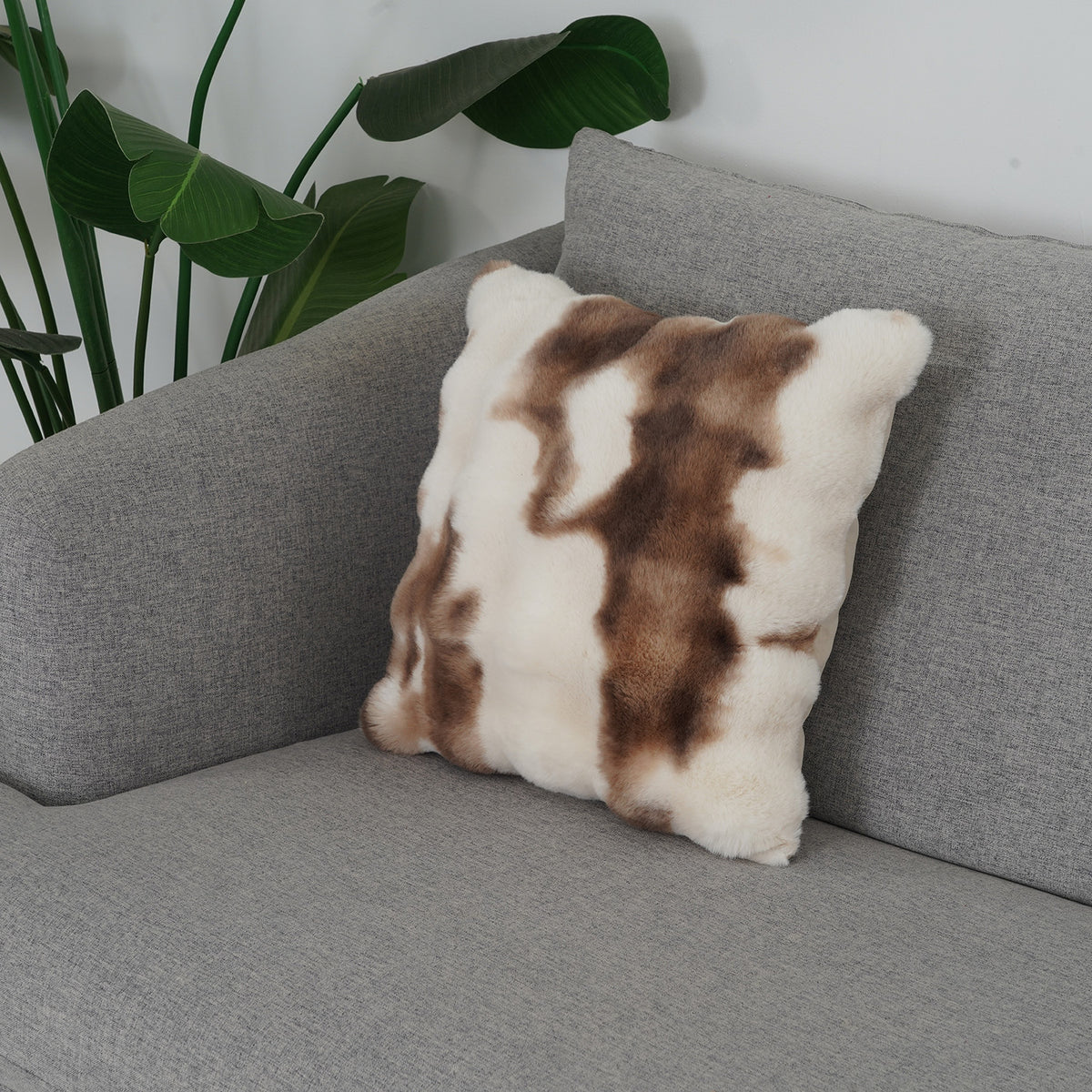 LIVMORE Patterned Cushion Cover (Size 45x1 cm) - Beige 8635425 0