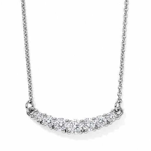 Luxuriant - Lab Grown Diamond (SI-G-H) Necklace (Size - 20) in 18K Vermeil Yellow Gold Plated Sterling Silver 0.50 Ct.