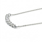 Luxuriant - Lab Grown Diamond (SI/G-H) Necklace (Size - 20) in Rhodium Overlay Sterling Silver 0.50 Ct._8636184_3