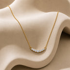 Luxuriant - Lab Grown Diamond (SI/G-H) Necklace (Size - 20) in 18K Vermeil Yellow Gold Plated Sterling Silver 0.50 Ct._8636185_7
