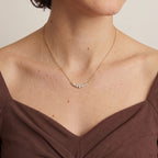 Luxuriant - Lab Grown Diamond (SI/G-H) Necklace (Size - 16) in 18K Vermeil Yellow Gold Plated Sterling Silver 0.25 Ct._8636225_1
