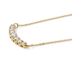 Luxuriant - Lab Grown Diamond (SI/G-H) Necklace (Size - 16) in 18K Vermeil Yellow Gold Plated Sterling Silver 0.25 Ct._8636225_3