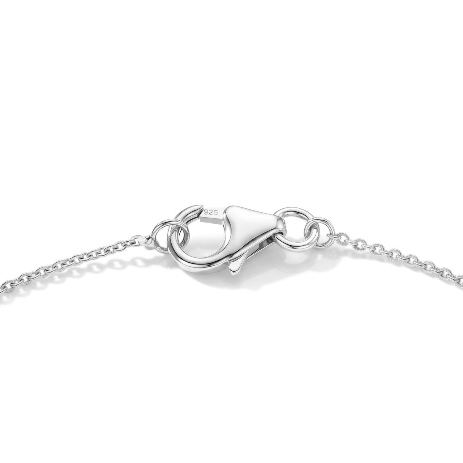 Luxuriant - Lab Grown Diamond (SI-G-H) Chain Bracelet (Size - 7.5) in Rhodium Overlay Sterling Silver 0.25 Ct. 8636289 7