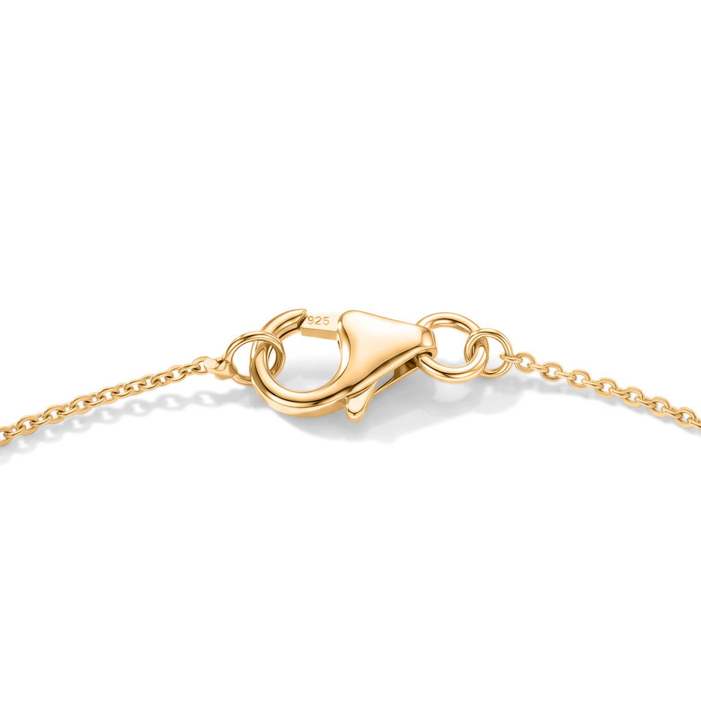 Luxuriant - Lab Grown Diamond Chain Bracelet (Size - 7.5) in 18K Vermeil Yellow Gold Plated Sterling Silver 0.25 Ct._8636290_4