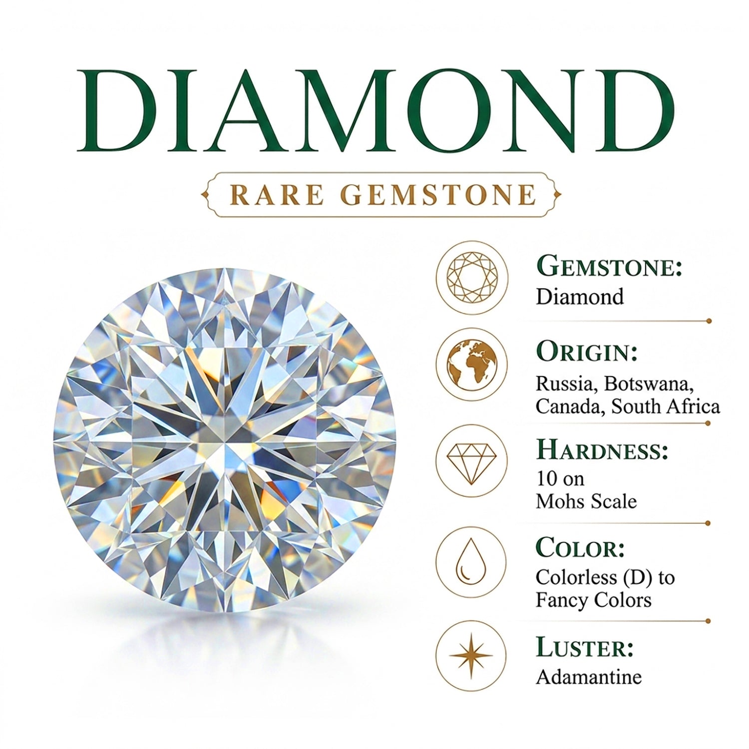 D'Joy - Moissanite Dangling Earring with Push Post in Yellow Gold Plated Sterling Silver 2.86 Ct. V32514586 5