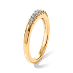 Luxuriant - Lab Grown Diamond (SI/G-H) Band Ring in 18K Vermeil Yellow Gold Plated Sterling Silver_8636619_3