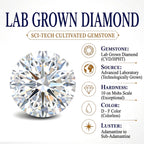 Luxuriant - Lab Grown Diamond (SI/G-H) Ring in Rhodium Overlay Sterling Silver 0.20 Ct._8636628_5