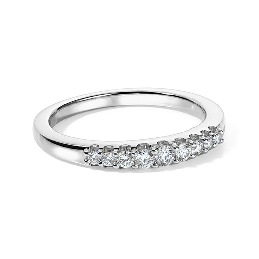 Luxuriant - Lab Grown Diamond (SI/G-H) Band Ring in 18K Vermeil Yellow Gold Plated Sterling Silver