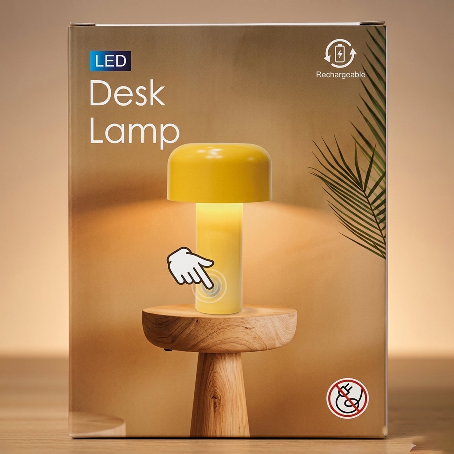 Rechargeable Led Desk Lamp - Yellow V32361393 0