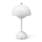 Rechargeable Cordless Portable LED Mushroom Desk Lamp & Nightlight - White_8636923