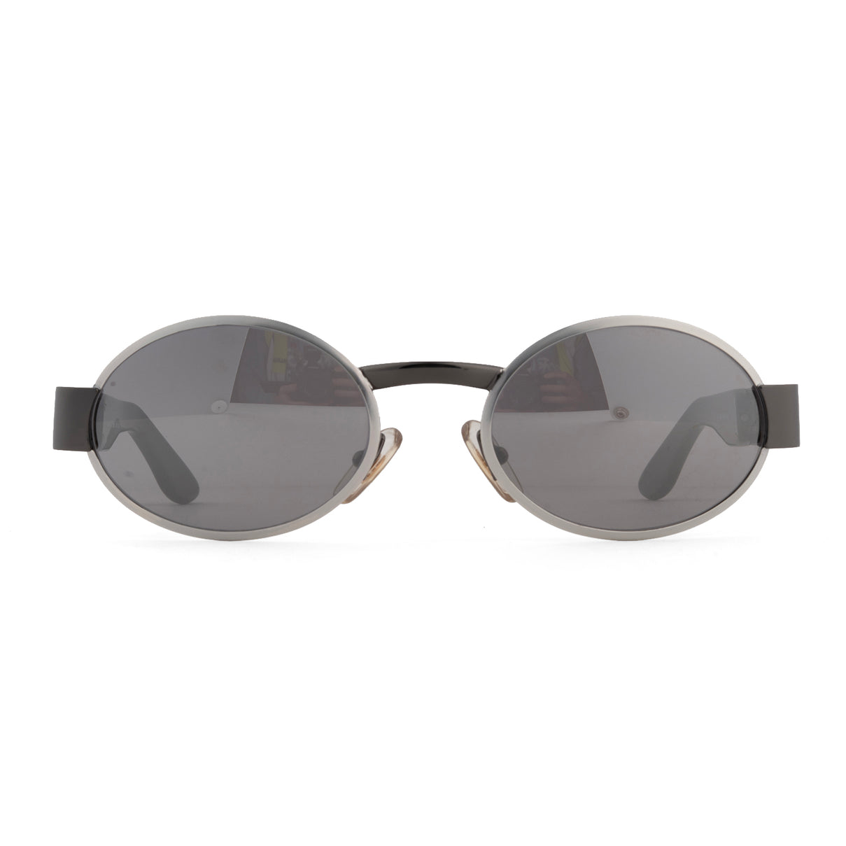 Gianfranco FERRE Metal Oval Sunglasses - GFF 368 95V-Silver-53-21 V32513821 0
