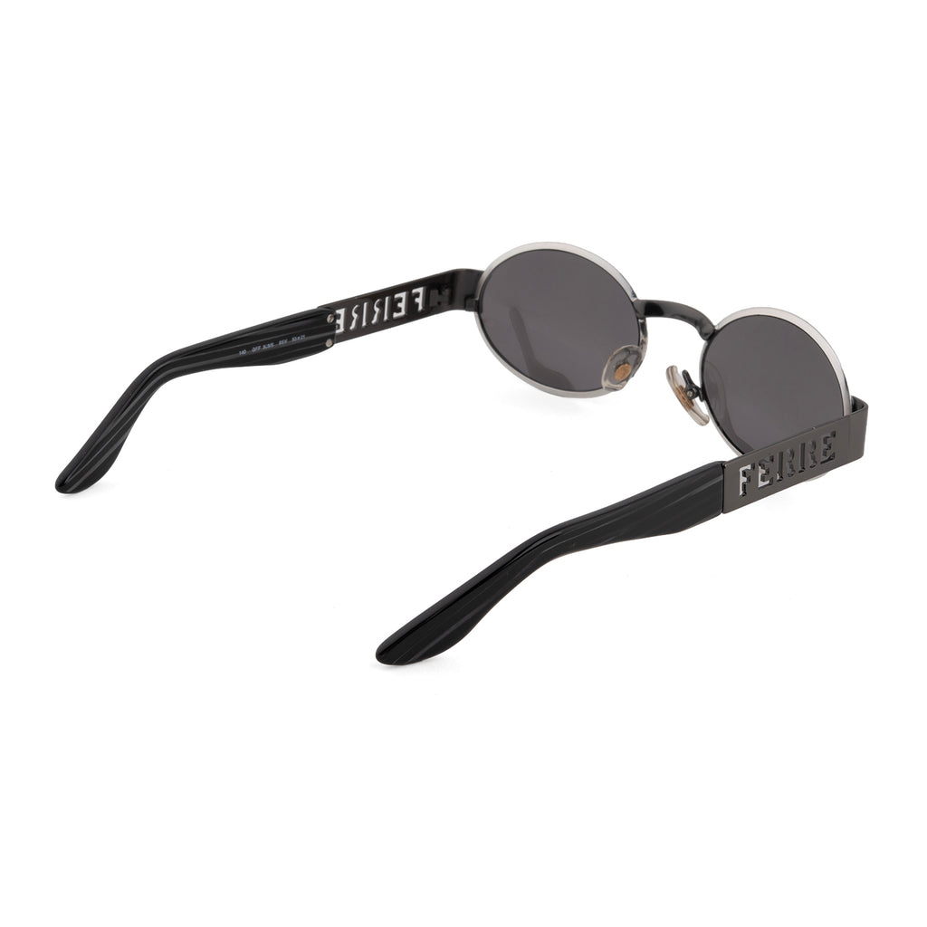 Gianfranco FERRE Metal Oval Sunglasses - GFF 368 95V-Silver-53-21_8636963_4