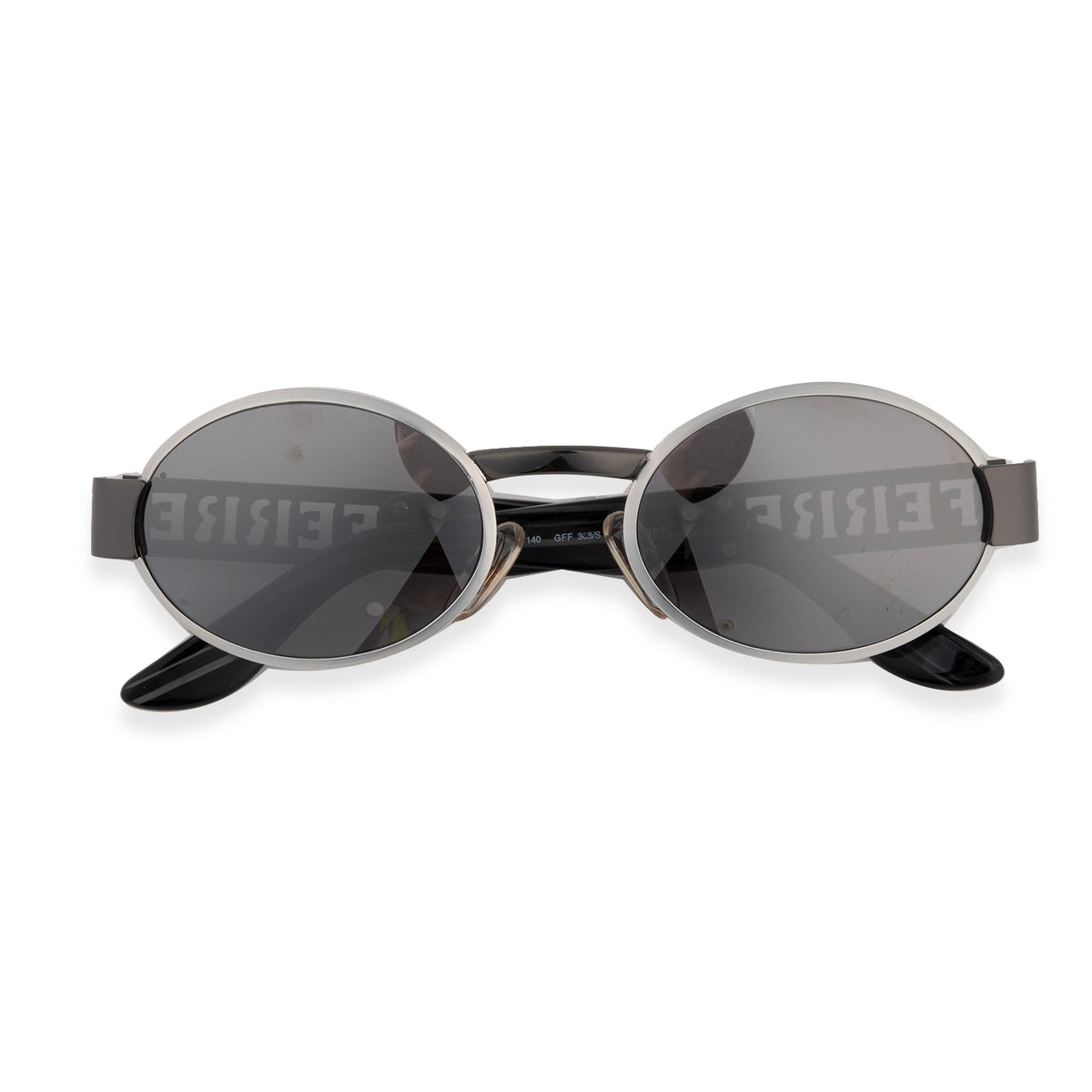 Gianfranco FERRE Metal Oval Sunglasses - GFF 368 95V-Silver-53-21 V32513821 4