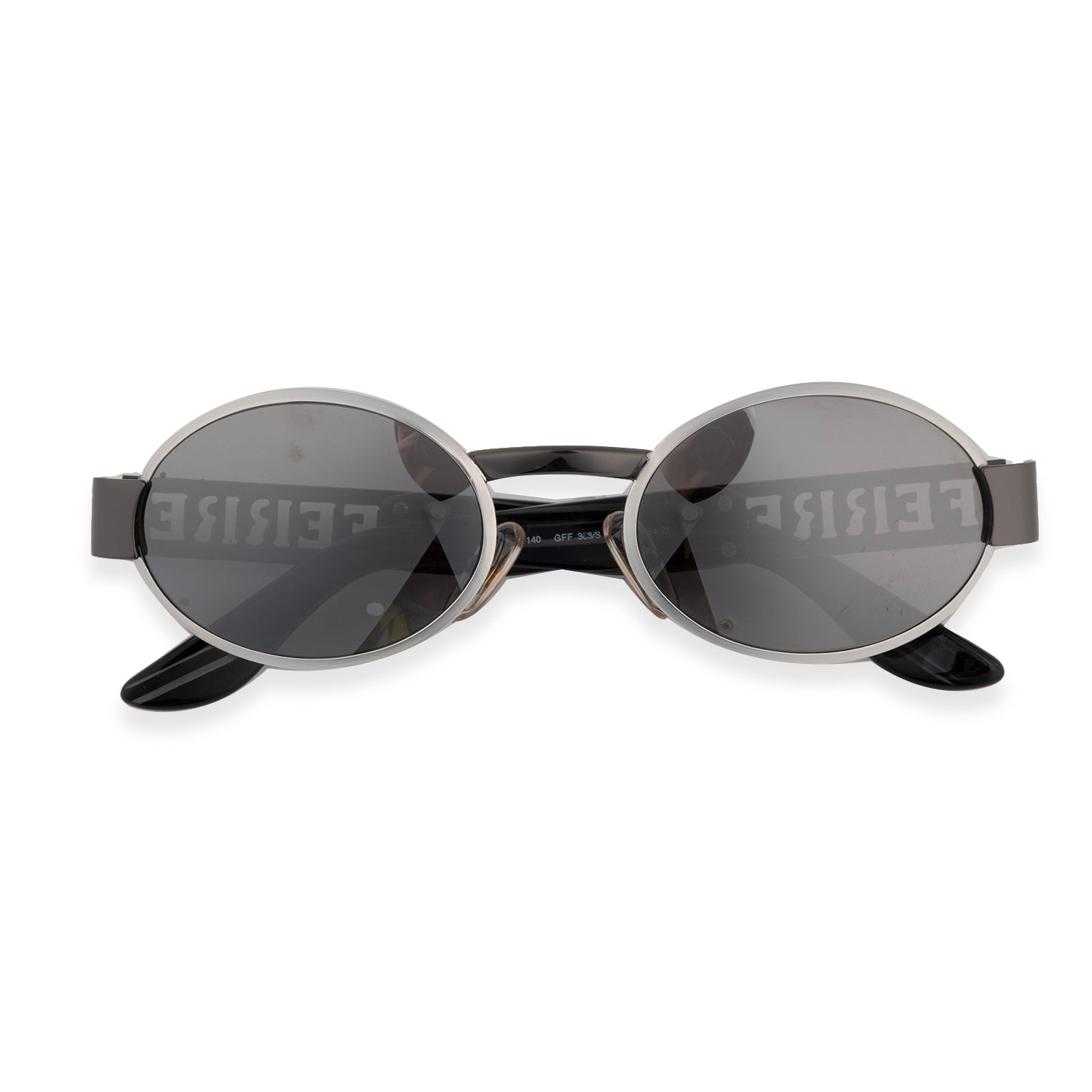 Gianfranco FERRE Metal Oval Sunglasses - GFF 368 95V-Silver-53-21 V32513821 4