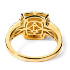 Luxuriant - Lab Grown Diamond (SI/G-H) Halo Ring in 18K Vermeil Yellow Gold Plated Sterling Silver 1.00 Ct._8638147_4