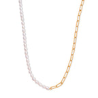 White Fresh Water Pearl Beads Necklace (Size - 20) with Clasp 80.00 Ct._8640067_4