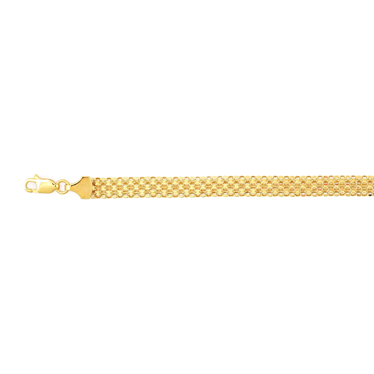 9K Yellow Gold Bismark Necklace 20 Inch 8640990 0