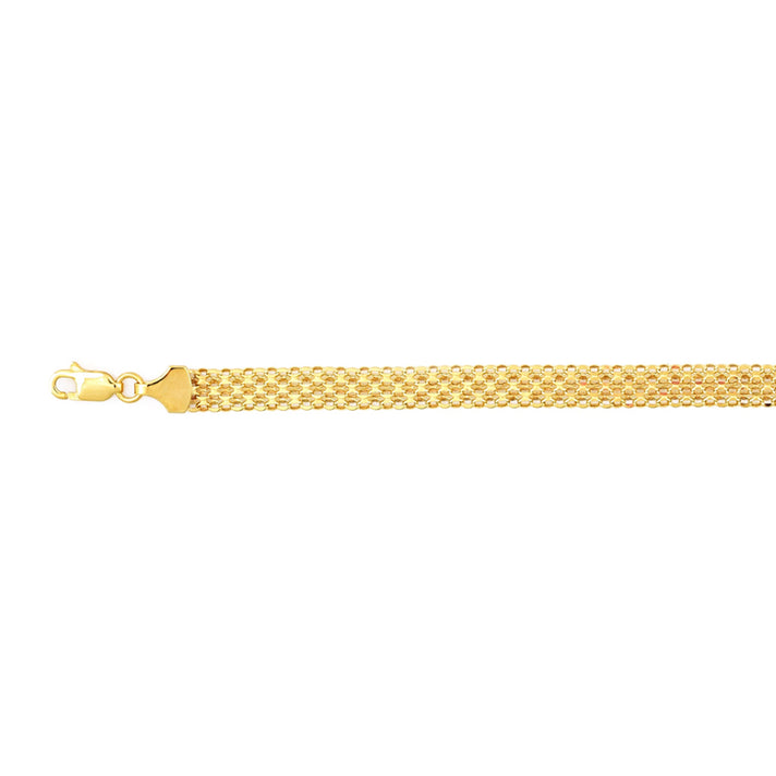 9K Yellow Gold Bismark Necklace 20 Inch 8640990 1